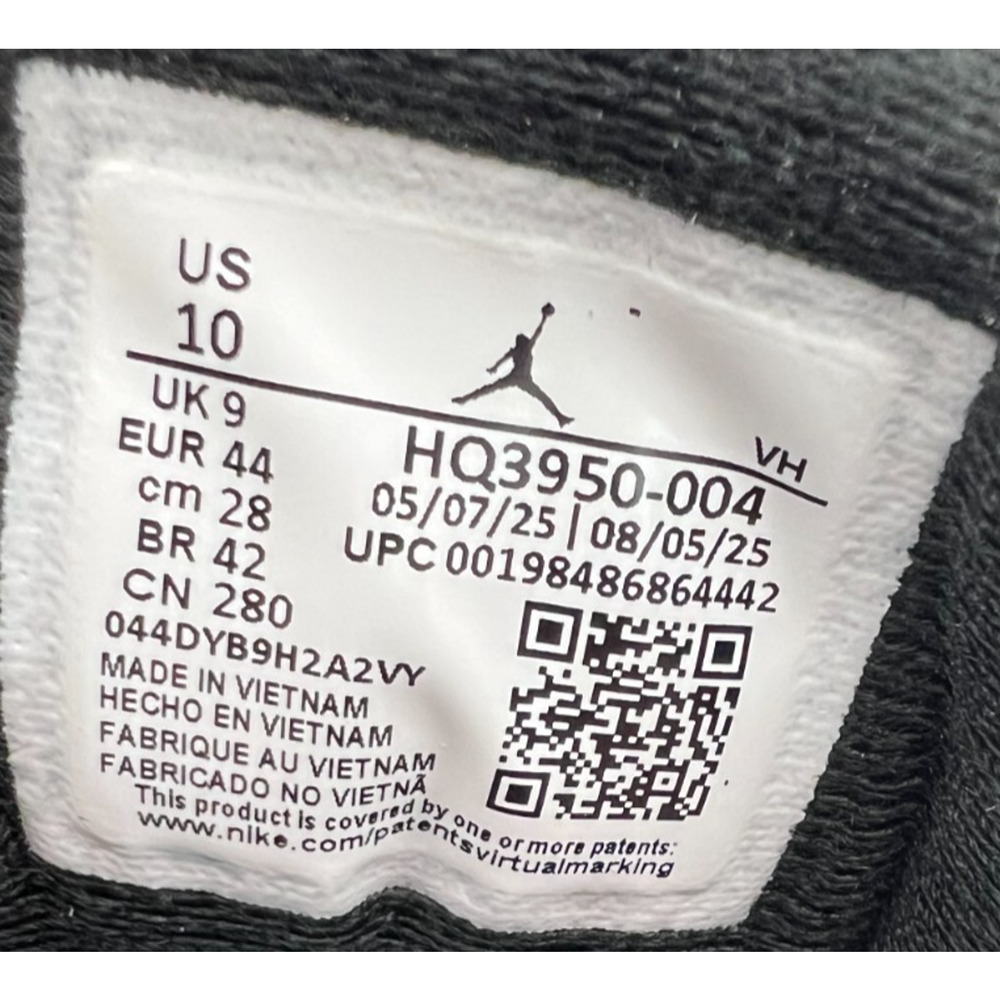 Nike Air Jordan MVP 92 Men's Size 10 Shoes HQ3950-004 New - Picture 3 of 16